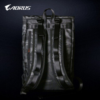 技嘉（GIGABYTE）AORUS 迷彩户外双肩背包/多功能商务双肩背包 15.6英寸电脑包 迷彩户外轻便双肩包