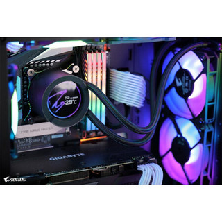 技嘉（GIGABYTE）AORUS CPU散热器 水冷 多平台RGB 台式机电脑 静音 AORUS LIQUID COOLER 240散热