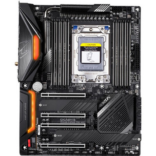 技嘉 TRX40主板+AMD 锐龙9 3960X/3970X/3990X线程撕裂者 CPU主板套装 TRX40 AORUS PRO WIFI电竞专家 R9 3990X 64核128线程