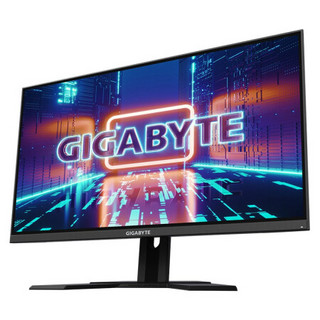 GIGABYTE 技嘉 KVM显示器 电竞小金刚 IPS面板 HDR广色域 压枪辅助 27英寸 G27F IPS屏 1ms 144Hz