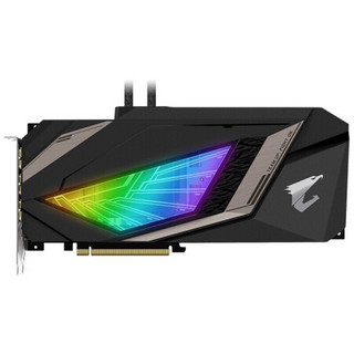 技嘉（GIGABYTE）RTX2080 SUPER AORUS 一体水雕 8G 游戏显卡水之力 套装）2080S 8G一体水雕+海盗船650W电源