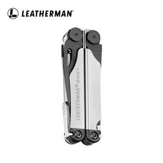 莱泽曼（LEATHERMAN）波浪银黑色WAVE PLUS 莱特曼多功能组合工具钳 户外EDC装备