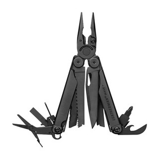 莱泽曼（LEATHERMAN）波浪黑色WAVE PLUS 莱特曼多功能组合工具钳 户外EDC装备