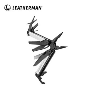 莱泽曼（LEATHERMAN）波浪银黑色WAVE PLUS 莱特曼多功能组合工具钳 户外EDC装备