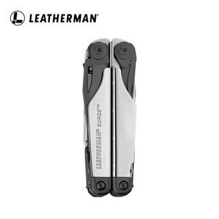 莱特曼（LEATHERMAN）SURGE海啸银黑色 美国多用工具钳莱泽曼组合工具钳多功能工具