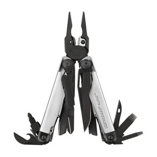 莱特曼（LEATHERMAN）SURGE海啸银黑色 美国多用工具钳莱泽曼组合工具钳多功能工具