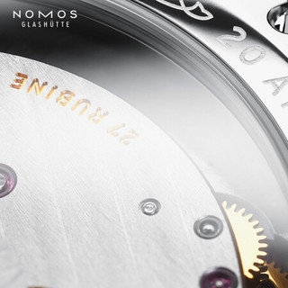 NOMOS手表 Ahoi系列 563 包豪斯风格自动机械腕表 德表 轻奢女表 直径36.3mm
