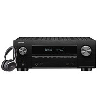 天龙（DENON）AVR-X3600H家庭影院9.2声道AV功放机 + AH-GC25WBK头戴式发烧音乐无线蓝牙耳机 黑色