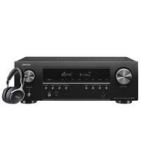 天龙（DENON）AVR-S650H家庭影院 5.2声道AV功放机+ AH-GC25WBK头戴式发烧音乐无线蓝牙耳机 黑色