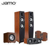 尊宝 JAMO C95 II+C9SUR II+C9CEN II+J10无源音箱有源低音炮落地家庭影院5.1套装客厅电视音响家用