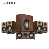 Jamo 尊宝 S 803 HCS音响音箱木质无源家庭影院5.1套装书架环绕中置S808