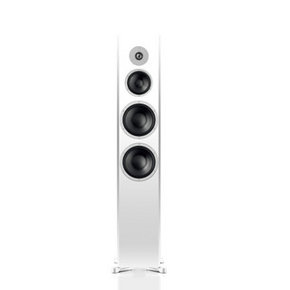 丹拿（DYNAUDIO）激扬系列 Excite X44 HiFi无源落地音响发烧音箱 木质 2.0声道 哑光白 一对 丹麦进口