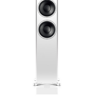 丹拿（DYNAUDIO）激扬系列 Excite X44 HiFi无源落地音响发烧音箱 木质 2.0声道 哑光白 一对 丹麦进口