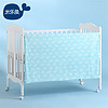米乐鱼 婴儿床单新生儿童宝宝床垫四季通用床垫被单 斑马王国90X150cm