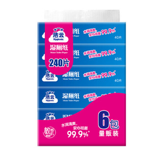 Hygienix 洁云 湿厕纸