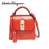 菲拉格慕(Salvatore Ferragamo) 20ss春夏 女士红色牛皮革迷你包 0723982(送女友 送礼)