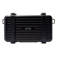 日默瓦与迪奥（DIOR AND RIMOWA）铝镁合金手拿包 联名系列Personal 8寸黑色 990.90.00.2