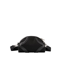 PRADA 普拉达 女士黑色Bowling系列单肩斜挎包 1BH140VNSO-2EUW-F0002