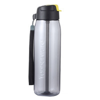 Tupperware特百惠 乐动塑料随心壶750ml大容量绳 酷炫黑