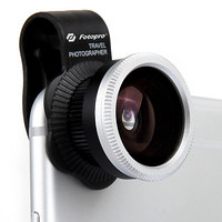 富图宝 Fotopro 手机镜头 微距鱼眼二合一手机镜头