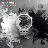 swatch 斯沃琪 瑞士手表 个性时尚 BBjelly 学生石英男女表 SO27E101