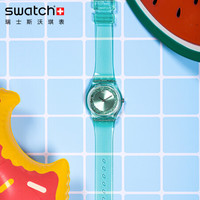 斯沃琪 Swatch瑞士手表 原创系列 亚马逊之夜 简约潮流石英男女表GG225