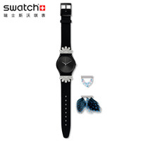 斯沃琪 Swatch 瑞士手表 FABULOOPS 优雅个性石英男女表GB316PZ