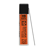 SAKURA 樱花 防断自动铅笔芯 0.5mm HB 12根/盒