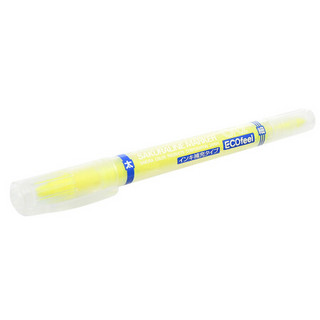SAKURA 樱花 VK-T#303 双头水性荧光笔 黄色 单支装
