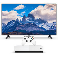 小米全面屏电视 65英寸 E65A + 微软Xbox One S 1TB全数字青春版