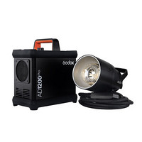 Godox 神牛 AD1200Pro外拍闪光灯大容量锂电池摄影灯高速TTL便携电箱套装