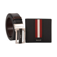 BALLY 巴利 男士钱包腰带礼盒套装 6230354