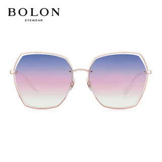 暴龙BOLON太阳镜女款眼镜多边形墨镜BL7055A30