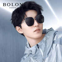 暴龙BOLON太阳镜女2020年王俊凯同款偏光全框墨镜BL7103C90