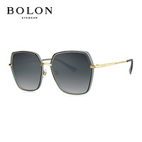 BOLON 暴龙 太阳镜2020年蝶形墨镜时尚金属框眼镜女BL6086C70