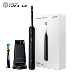 HUAWEI Hilink 华为智选电动牙刷 LBT-203532A 智能声波震动牙刷 成人全自动情侣款  星夜黑 *2件