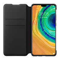 华为 HUAWEI Mate 30 钱包翻盖保护套 黑色