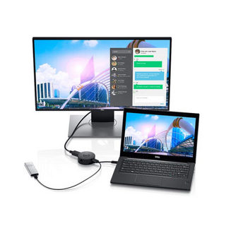 DELL 戴尔 DA300 拓展坞 六合一 USB-C 黑色