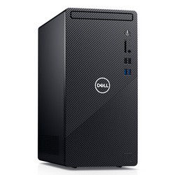 DELL 戴尔 灵越3880 办公台式机 黑色（酷睿i5-10400、核芯显卡、8GB、256GB SSD+1TB HDD）