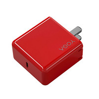 Lenovo 联想 YOGA 笔记本电脑充电器 Type-C 65W+双Type-C 数据线 1.5m 锦绣红