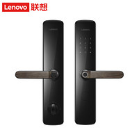 联想Lenovo E1指纹锁智能锁电子锁密码锁智能门锁家用防盗门锁C级锁芯 黑色