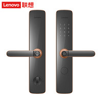 联想（Lenovo）联想Lenovo E1精英版指纹锁智能锁电子锁密码锁智能门锁家用防盗门锁C级锁芯 黑色