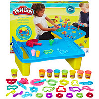 孩之宝(Hasbro)培乐多彩泥橡皮泥创意活动桌(多彩) DIY手工儿童玩具礼物 B9023