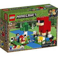 LEGO 乐高 Minecraft我的世界系列 21153 彩色羊毛农场