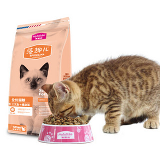 Myfoodie 麦富迪 三文鱼螺旋藻幼猫猫粮 1.5kg