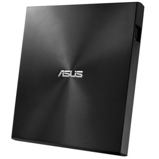 ASUS 华硕 8倍速 外置DVD刻录机 移动光驱 支持USB/Type-C接口 (兼容苹果系统/SDRW-08U9M-U)-黑色