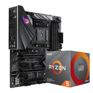 玩家国度ROG STRIX B450-F GAMING（AMD B450/AM4）+锐龙5(r5) 3600X 7nm 3.8GHz 95W CPU 板U套装