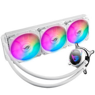 ROG 玩家国度 STRIX LC 360 RGB WE 360mm 一体式水冷散热器 ARGB 白色纪念版