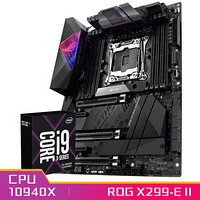 玩家国度STRIX X299-E GAMING II 主板+英特尔（Intel) i9-10940X 酷睿十四核 盒装CPU处理器