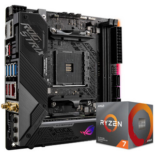 玩家国度ROG STRIX X570-I GAMING主板（AMD X570/AM4）+AMD 锐龙7(r7) 3800X CPU处理器 板U套装 CPU主板套装